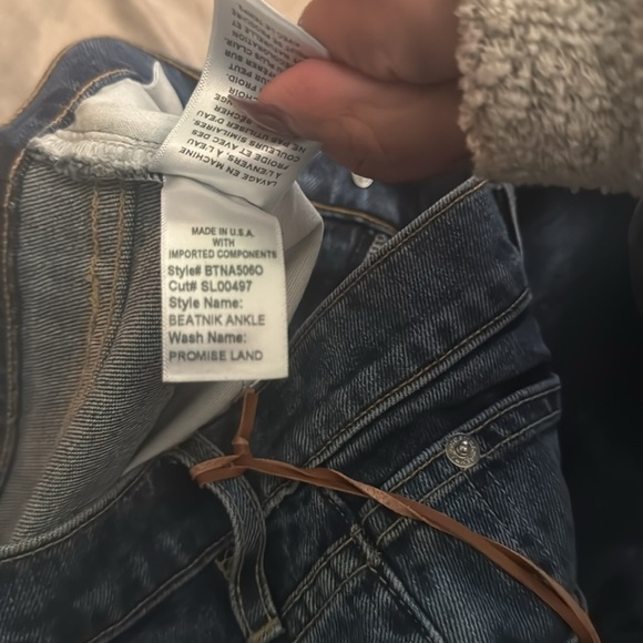 SLVRLAKE Beatnik Ankle Jeans Promised Land Wash Size 26 NWT $299 - Picture 8 of 8